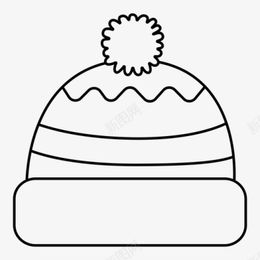 帽子配件衣服图标图标
