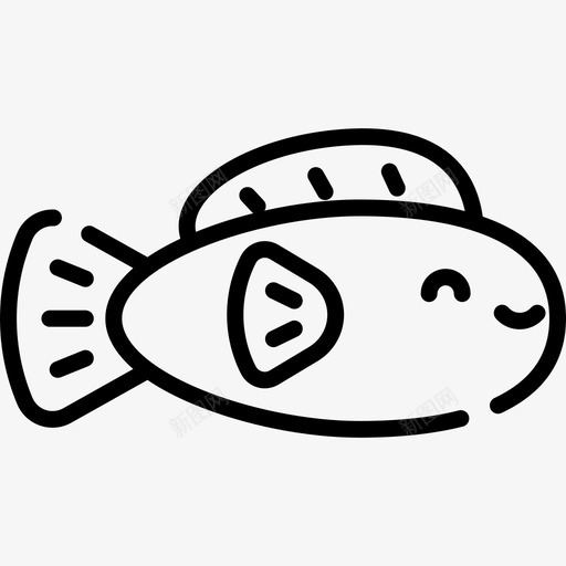 鱼夏季派对22直系图标svg_新图网 https://ixintu.com 夏季派对22 直系 鱼