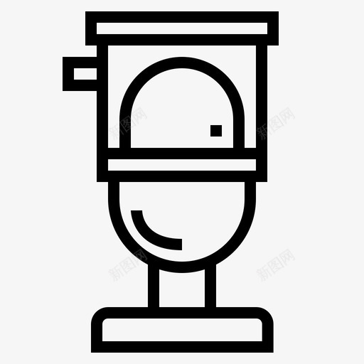 卫生间浴室家具图标svg_新图网 https://ixintu.com 卫生间 家具 浴室