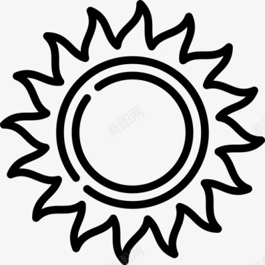 太阳西班牙语直系图标图标