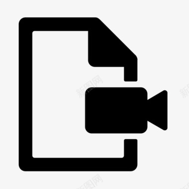 视频文件文件格式图标图标
