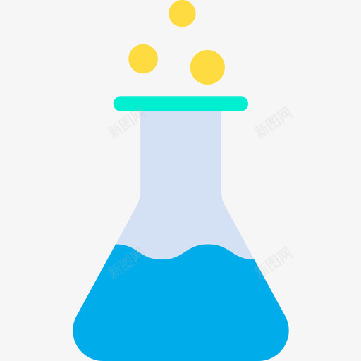 烧瓶教育和学校3扁平图标svg_新图网 https://ixintu.com 扁平 教育和学校3 烧瓶