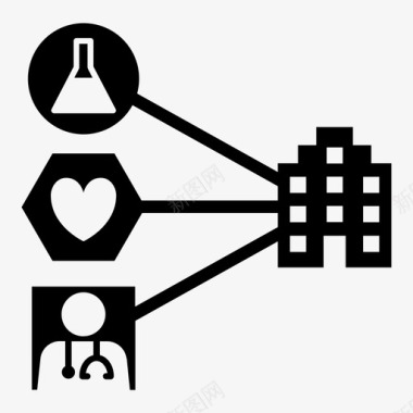 医疗服务热线医院营销图标图标