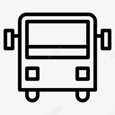 公交交通公交2线图标图标