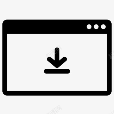 箭头屏幕笔记本电脑显示器图标图标