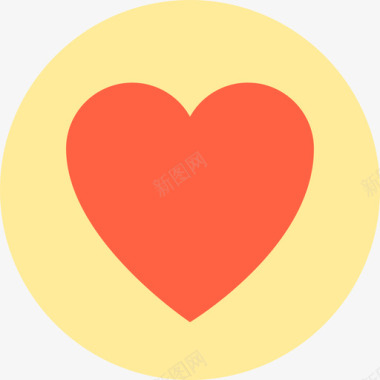 心脏箭头和用户界面2平面图标图标