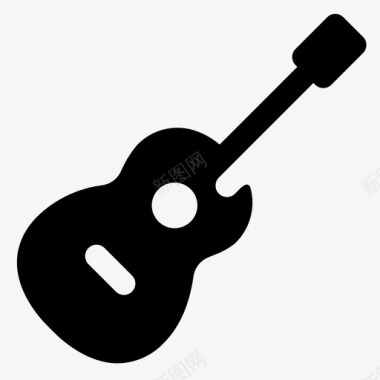 吉他流派音乐图标图标