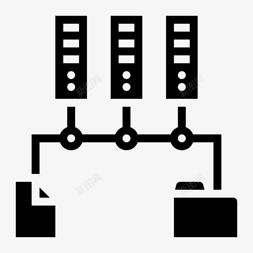 文件服务器开发软件图标svg_新图网 https://ixintu.com 存储 开发 文件服务器 软件 软件开发坚实