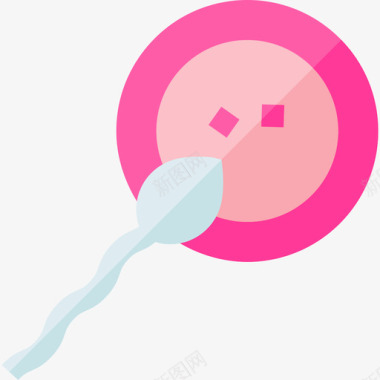 精子产妇11扁平图标图标