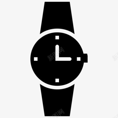 手表智能手表时间机器图标图标