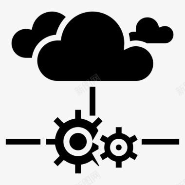 云服务开发服务器图标图标