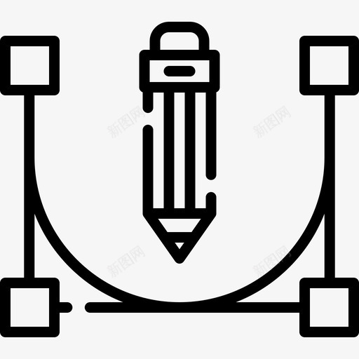 编辑工具网页50线性图标svg_新图网 https://ixintu.com 线性 编辑工具 网页设计50