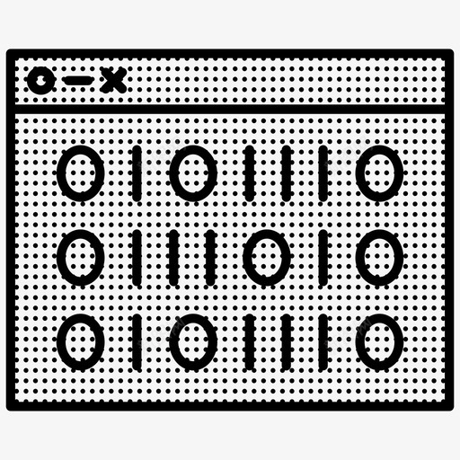 机器代码计算机科学虚线编码图标svg_新图网 https://ixintu.com 机器代码 虚线编码 计算机科学