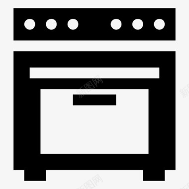 灶具野营炉炊具图标图标