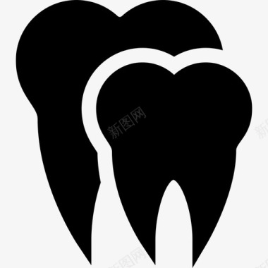 臼齿牙医9充填图标图标