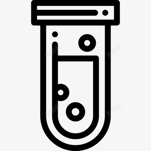 试管医疗器械8线性图标svg_新图网 https://ixintu.com 医疗器械8 线性 试管