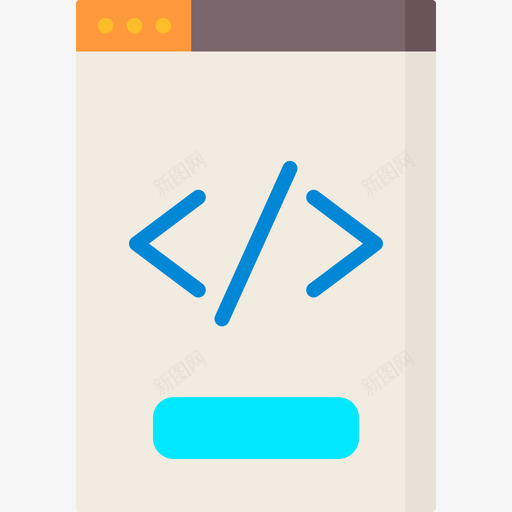 编码网页49平面图标svg_新图网 https://ixintu.com 平面 编码 网页设计49
