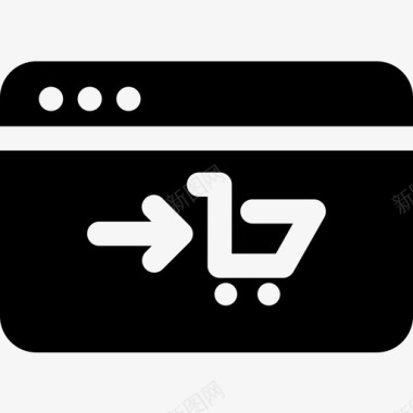 在线购物电子商务61已填充图标图标