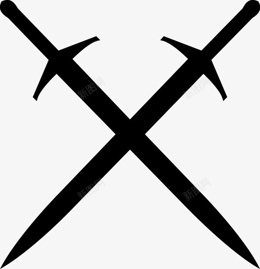 刀匕首中世纪图标svg_新图网 https://ixintu.com 中世纪 刀 剑 匕首 武器
