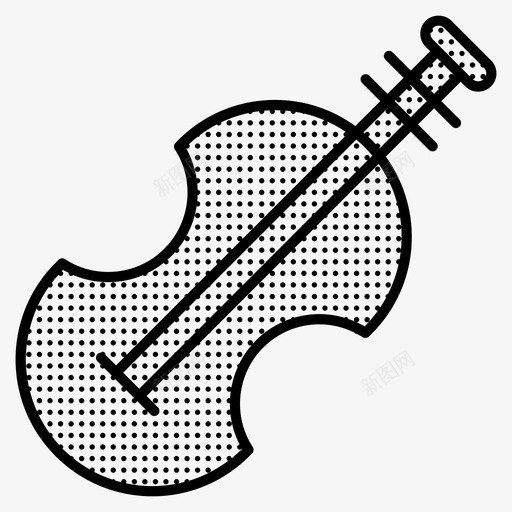 小提琴乐器教育星罗棋布图标svg_新图网 https://ixintu.com 乐器 小提琴 教育星罗棋布