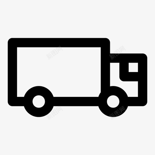 卡车箱式卡车送货卡车图标svg_新图网 https://ixintu.com 卡车 图标 箱式卡车 车辆 运输卡车 送货卡车