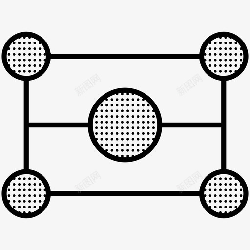 造型抽象虚线图标svg_新图网 https://ixintu.com 抽象虚线 造型