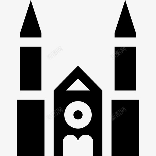 沙特尔大教堂纪念碑16座填充物图标svg_新图网 https://ixintu.com 填充物 沙特尔大教堂 纪念碑16座