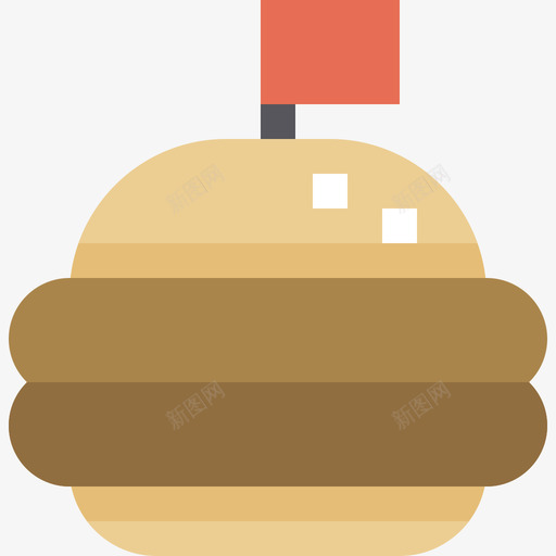 Burguer24岁生日派对公寓图标svg_新图网 https://ixintu.com 24岁生日派对 Burguer 公寓