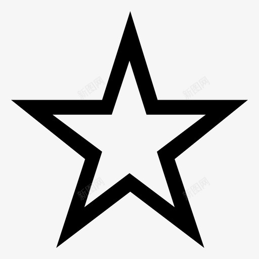 星像符号图标svg_新图网 https://ixintu.com 像 响应用户界面UI矢量图标 星 符号 闪光