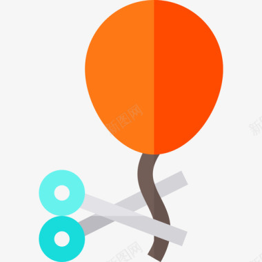 气球瑜伽和中半身平躺图标图标