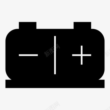 电池工业制造图标图标