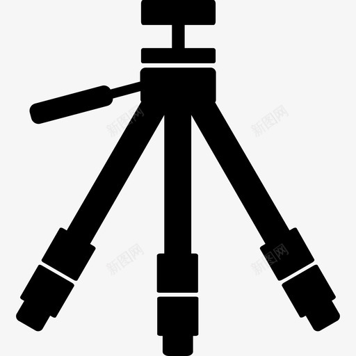 三脚架照相机设备图标svg_新图网 https://ixintu.com 三脚架 照相机 照相机实心图标 设备