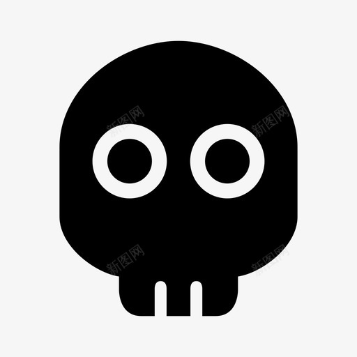 Skullsvg_新图网 https://ixintu.com Skull