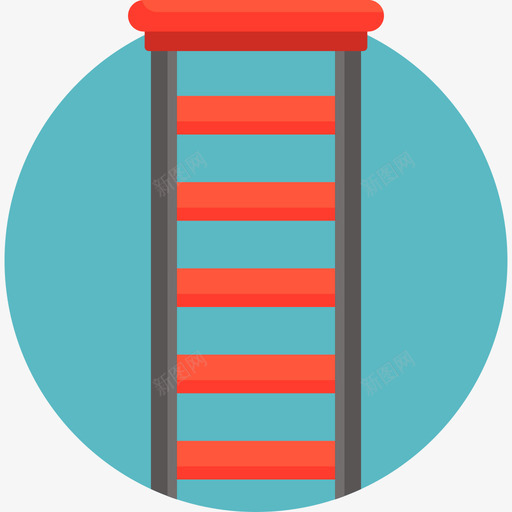 梯子家和生活7平的图标svg_新图网 https://ixintu.com 家和生活7 平的 梯子