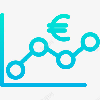 折线图业务241梯度图标图标