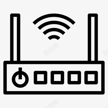 wifi酒店互联网图标图标