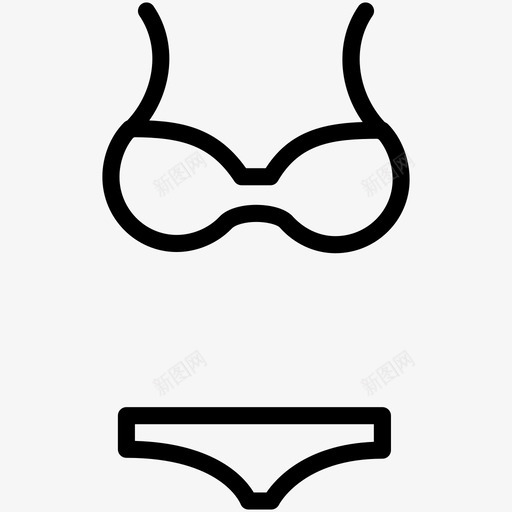 Bikinisvg_新图网 https://ixintu.com Bikini