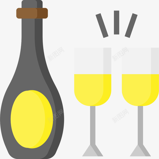 酒精婚礼125平淡图标svg_新图网 https://ixintu.com 婚礼125 平淡 酒精