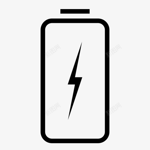 电池充电状态螺栓满图标svg_新图网 https://ixintu.com 满 电池充电状态 界面实心图标 螺栓