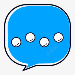 iconfont短信填充message-消息高清图片