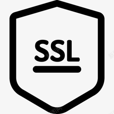 Ssl互联网安全37线性图标图标