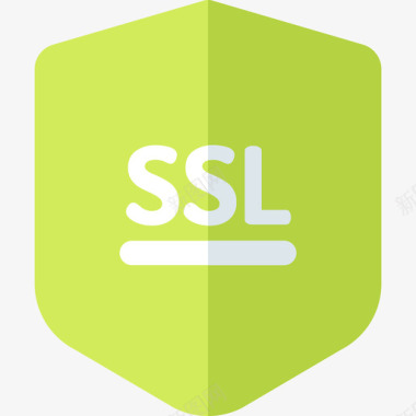 Ssl互联网安全35扁平图标图标
