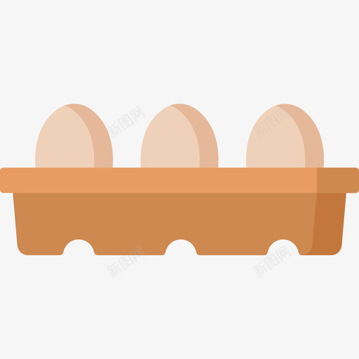 鸡蛋快餐17平的图标svg_新图网 https://ixintu.com 平的 快餐17 鸡蛋