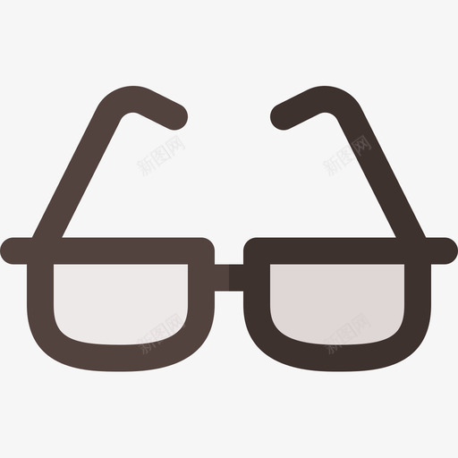 眼镜秋装11件平装图标svg_新图网 https://ixintu.com 平装 眼镜 秋装11件