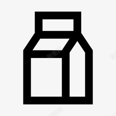 牛奶利乐包装食品3图标图标