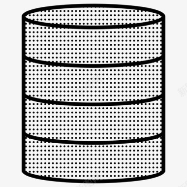 数据库杂项虚线图标图标
