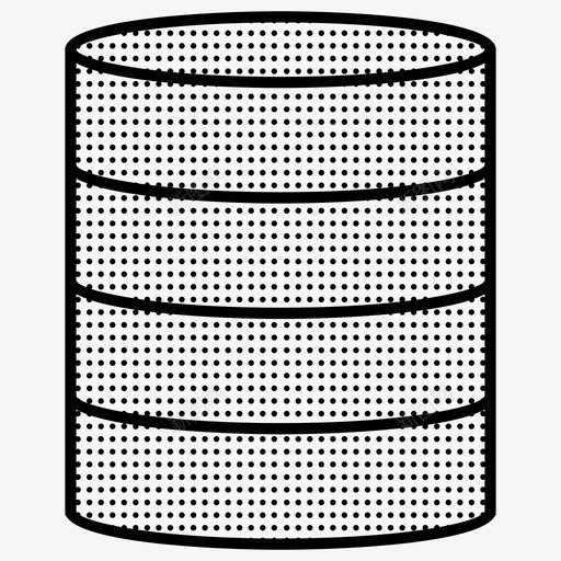数据库杂项虚线图标svg_新图网 https://ixintu.com 数据库 杂项虚线