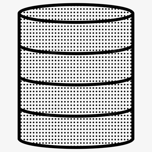 数据库杂项虚线图标svg_新图网 https://ixintu.com 数据库 杂项虚线