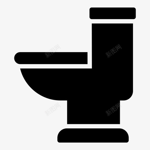 厕所浴室冲水图标svg_新图网 https://ixintu.com 冲水 厕所 厕所标志 标志 浴室