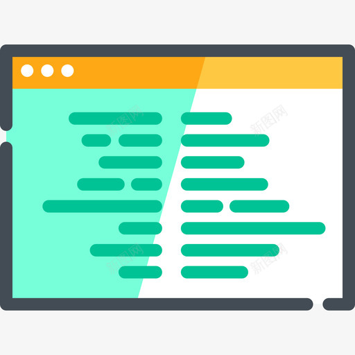 浏览器编程25双色图标svg_新图网 https://ixintu.com 双色 浏览器 编程25